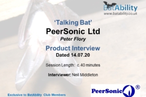 ‘Talking Bat’ – Peter Flory (PeerSonic Ltd)