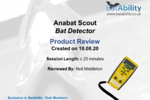 Anabat Scout Bat Detector
