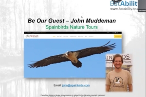 ‘Be Our Guest’ – John Muddeman – Spainbirds Nature Tours