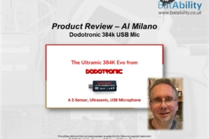 ‘Product Reviews’ – Al Milano – Dodotronic 384k USB Microphone