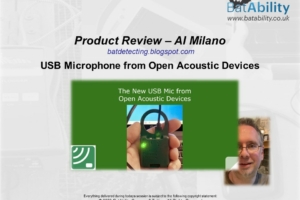 ‘Product Reviews’ – Al Milano – USB Mic from Open Acoustic Devices
