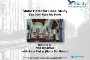 Static Detector Study – Bats Don’t Read The Books