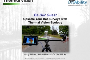 ‘Be Our Guest’ – Upscale Your Bat Surveys with Thermal Vision Ecology